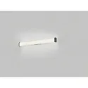 Wandarmatuur ALLA 90 schakelbaar IP44, zwart mat 