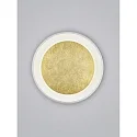 Helestra Wand- en plafondarmatuur TYRA LED IP20, goud, wit dimbaar