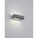 Wandarmatuur voor buitenshuis LUZ44 roteerbaar, direct / indirect IP54, grafiet dimbaar