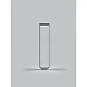 bollard lamp LUZ 44 rotatable, direct / indirect IP54, graphite dimmable