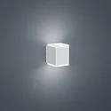 Wandarmatuur voor buitenshuis KIBO up down, cubusvorm IP54, wit mat 