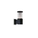 Outdoor wall luminaire TRONCO AP1, E27, black