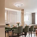 Ideal Lux Ceiling luminaire SHELL PL6 Wall luminaire, 6 flames, E27, transparent