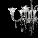 Ideal Lux Wall luminaire SANTA AP1 SMALL, E14, transparent
