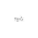 Ideal Lux Wandarmatuur CLIP AP2 SMALL ARGENTO 2-vlams E27 IP20, chroom 