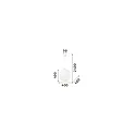 Pendant luminaire MAPA BIANCO SP1 D40, E27, Ø 40cm, white