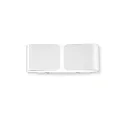 Wandarmatuur CLIP AP2 MINI 2-vlams G9 IP20, wit 