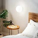 Ideal Lux Wall luminaire MAPA BIANCO AP1 D15, G9, 40W, Ø 15cm, white