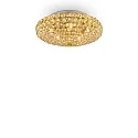 Plafondarmatuur KING PL5 5-vlams G9 IP20, goud