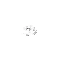 Ideal Lux Ceiling luminaire NODI BIANCO PL5, 5 flames, E14, chromee