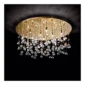 Plafondarmatuur MOONLIGHT PL15 15-vlams G9 IP20, goud