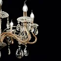 Ideal Lux Kroonluchter NEGRESCO SP8 8-vlams E14 IP20, transparant
