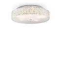 Plafondarmatuur ROMA PL9 9-vlams G9 IP20, chroom