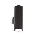 Outdoor luminaire GUN AP2 BIG Wall luminaire, 2 flames, E27, black