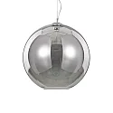 Pendant luminaire NEMO FUME\' SP1 D50, E27, Ø 50cm, smoked glass