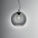 Ideal Lux Pendelarmatuur NEMO FUME SP1 D50 E27 IP20, rookkleuren 