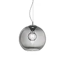 Pendelarmatuur NEMO FUME SP1 D30 E27 IP20, rookkleuren 