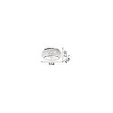 Plafondarmatuur PASHÀ PL10 10-vlams E14 IP20
