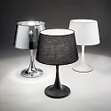 Ideal Lux Tafelarmatuur LONDON TL1 SMALL E27 IP20, zwart