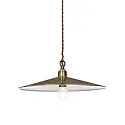 Pendelarmatuur CANTINA SP1 E27 IP20, antiek messing