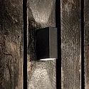 Ideal Lux Wandarmatuur voor buitenshuis TETRIS-2 G9 IP44, antraciet, mat, gepoedercoat, transparant