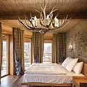 Ideal Lux Kroonluchter CHALET SP8 8-vlams E14 IP20, beige