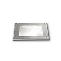 Vloerinbouwarmatuur PARK PT1 SQUARE G9 IP65, aluminium