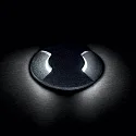 Ideal Lux LED Floor recessed luminaire CECILIA FI1 SMALL, GU10, 4,5W, black