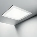Ideal Lux Paneelarmatuur GROOVE SQUARE 16.8CM vierkant, medium IP20, wit 