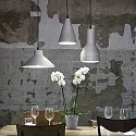 Ideal Lux Pendelarmatuur OIL-6 E27 IP20, zwart, betongrijs