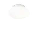 Wand- en plafondarmatuur BUBBLE E27 IP44, wit mat