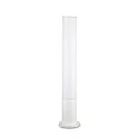 Outdoor floor luminaire EDO OUTDOOR ROUND, IP44, height 80cm, GX53 max. 15W, white
