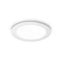 Paneelarmatuur GROOVE ROUND Ø 11.8CM plat, rond, on/off IP20, wit 