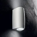 Ideal Lux Wandarmatuur voor buitenshuis KEOPE AP2 up down GU10 IP55, wit
