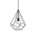 Pendelarmatuur AMPOLLA 3 instelbaar E27 IP20, zwart