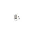 Ideal Lux Ceiling luminaire OAK ROUND, IP20, Ø 13.5cm, GU10, pivotable, cement, grey