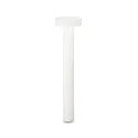 Staande armatuur voor buiten TESLA BIG G9 IP44, wit, gepoedercoat