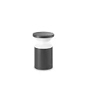 Staande armatuur voor buiten TORRE SMALL E27 IP44, antraciet, mat, opaal, gepoedercoat
