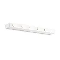 Spiegelarmatuur PRIVÈ 6-vlams E14 IP20, wit