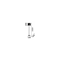 Ideal Lux Floor luminaire NORDIK, height 162cm, E27, with switch, black / gold on the inside