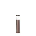 Lichtpaal TRONCO E27 IP65, koffie bruin 