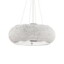 Pendelarmatuur PASHA 14-vlams E14 IP20, chroom