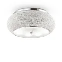 ceiling luminaire PASHA 14 flames E14 IP20, chrome