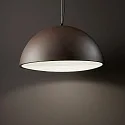 Ideal Lux Pendelarmatuur FOLK Ø 50CM 1-vlams E27 IP20, mat, koffie bruin dimbaar