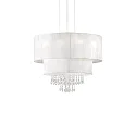 Pendelarmatuur OPERA 4-vlams, instelbaar E27 IP20, wit