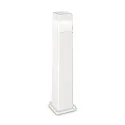 Outdoor floor luminaire ELISA, IP44, 80cm, incl. GX53 3W + 7W 4000K, resin, white