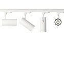 Ideal Lux 3-fase spot SMILE CRi >80 voor BAP, instelbaar IP20, wit 