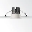 Ideal Lux Plafondinbouwarmatuur GAME TRIM ROUND 85MM rond, stijf, UGR < 19, on/off IP40/IP20, wit 
