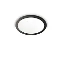 Recessed LED luminaire GAME ROUND, IP20, 11W 3000K 850lm 36°, black / white reflector