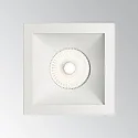 Ideal Lux Plafondinbouwarmatuur GAME TRIM SQUARE 84MM hoekig, stijf, UGR < 19, on/off IP40/IP20, wit 